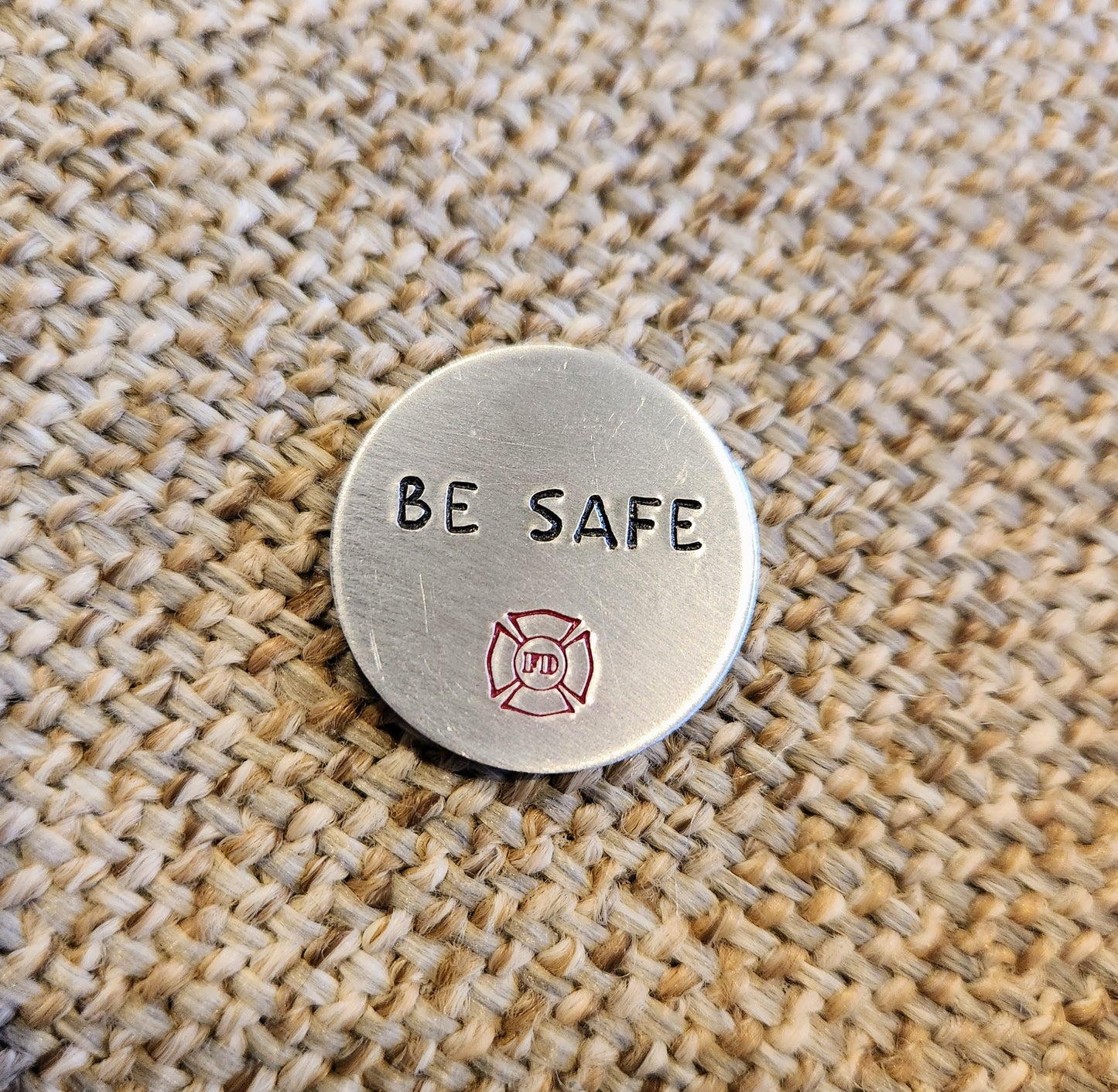 Be Safe Fire Charm or Magnet