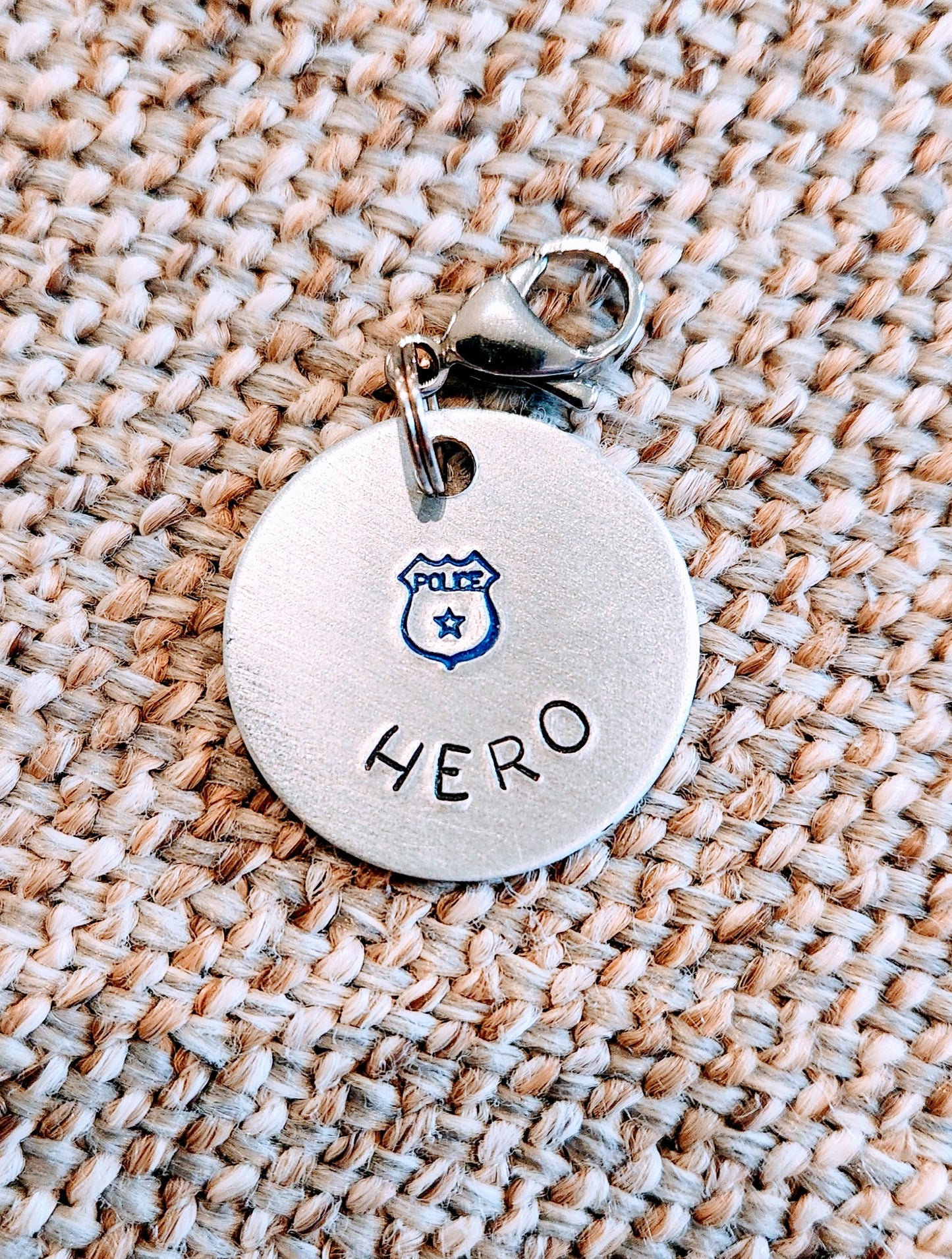 Hero Police Charm or Magnet