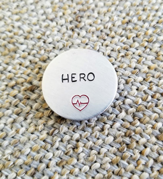 Hero Heart Magnet