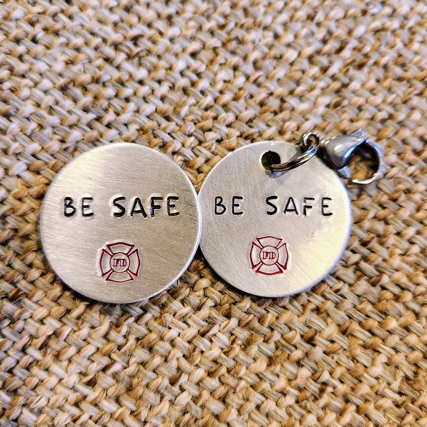 Be Safe Fire Charm or Magnet