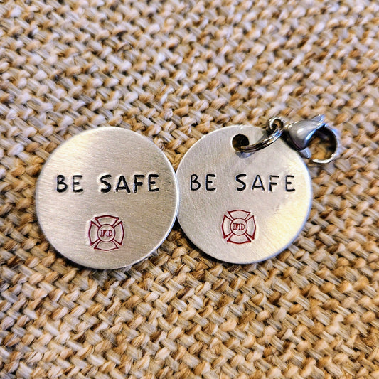 Be Safe Fire Charm or Magnet